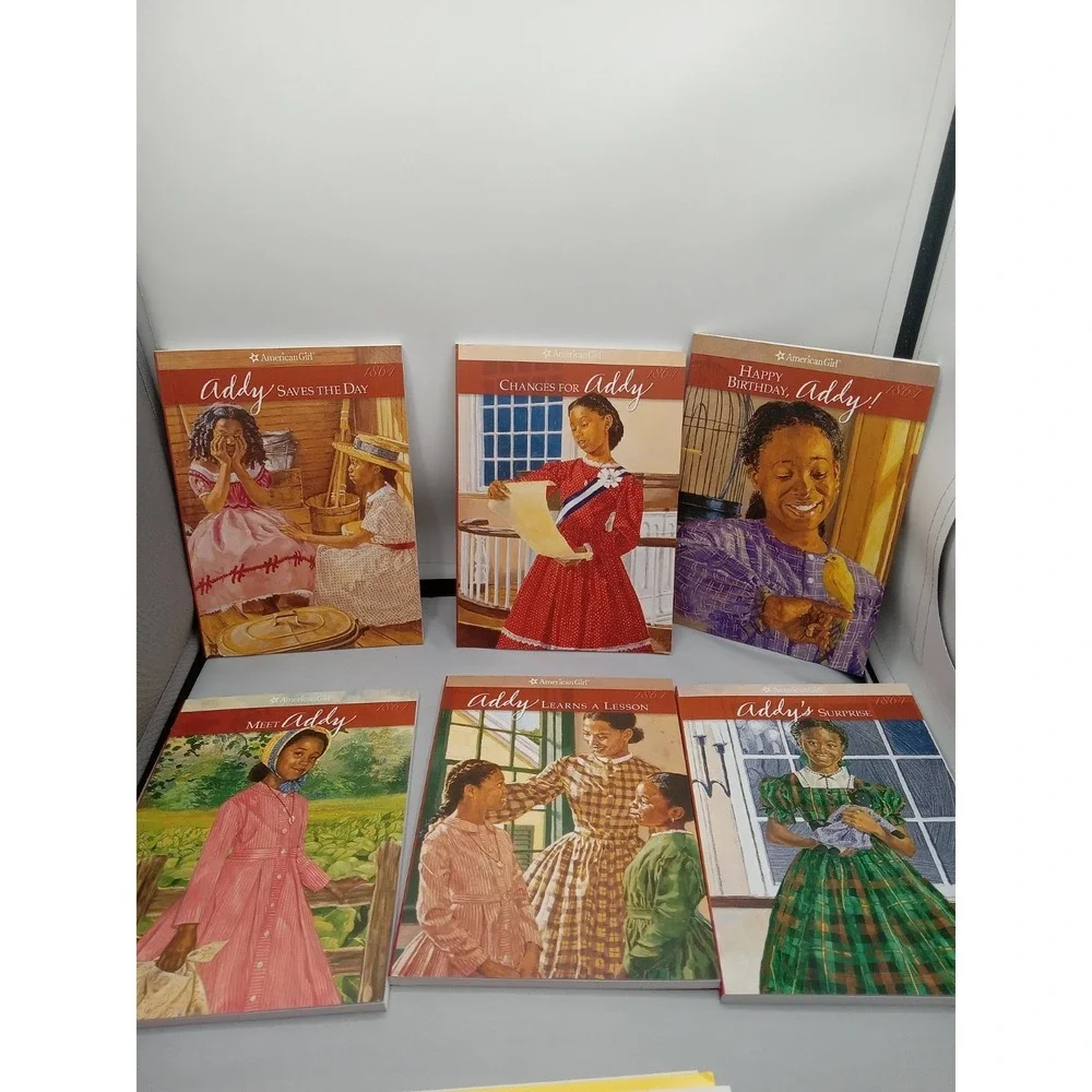 American Girl Addy Box‎ Set Books 1-6 Full Series Historical Fiction 1994 Vtg